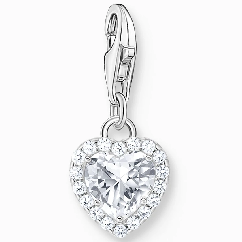 Thomas Sabo ezüst cirkónia szív charm - 2202-051-14