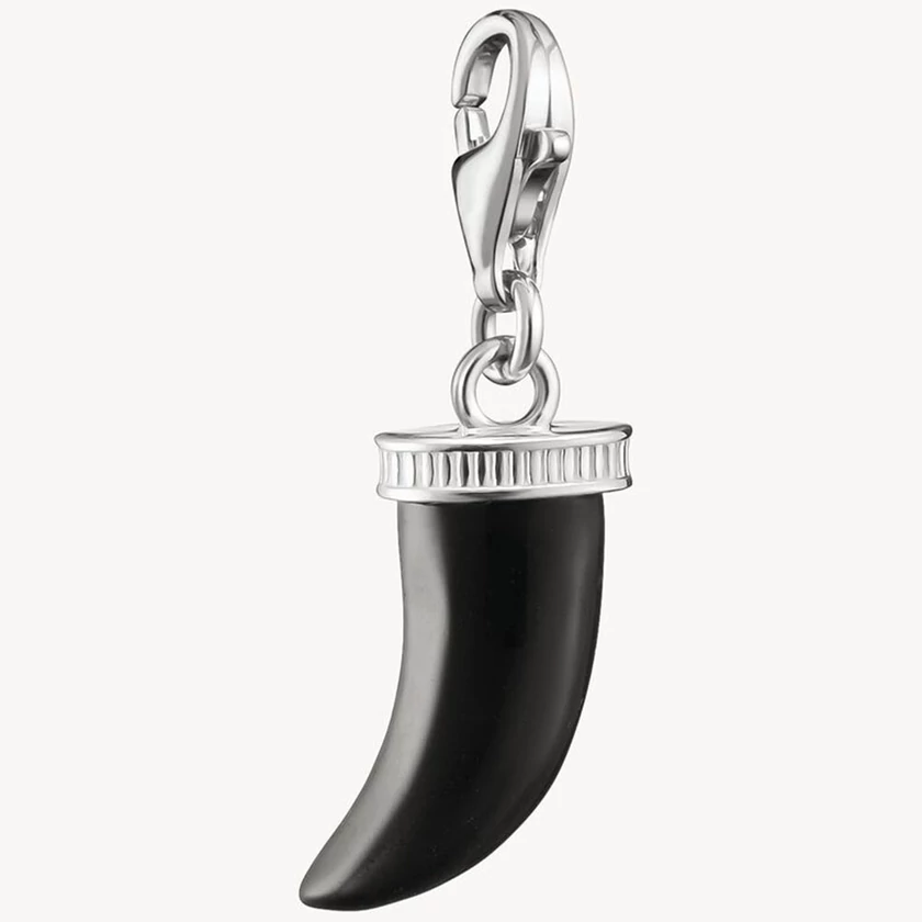 Thomas Sabo fekete obszidián fog charm - 2235-023-11