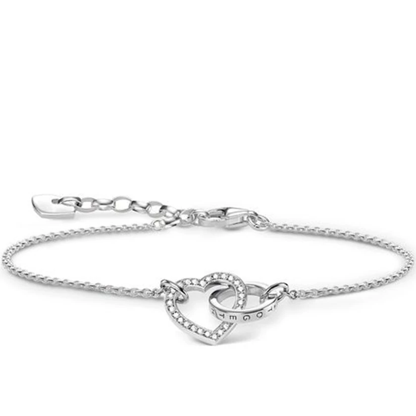 Thomas Sabo örökké együtt szív karkötő  - A1649-051-14-L19