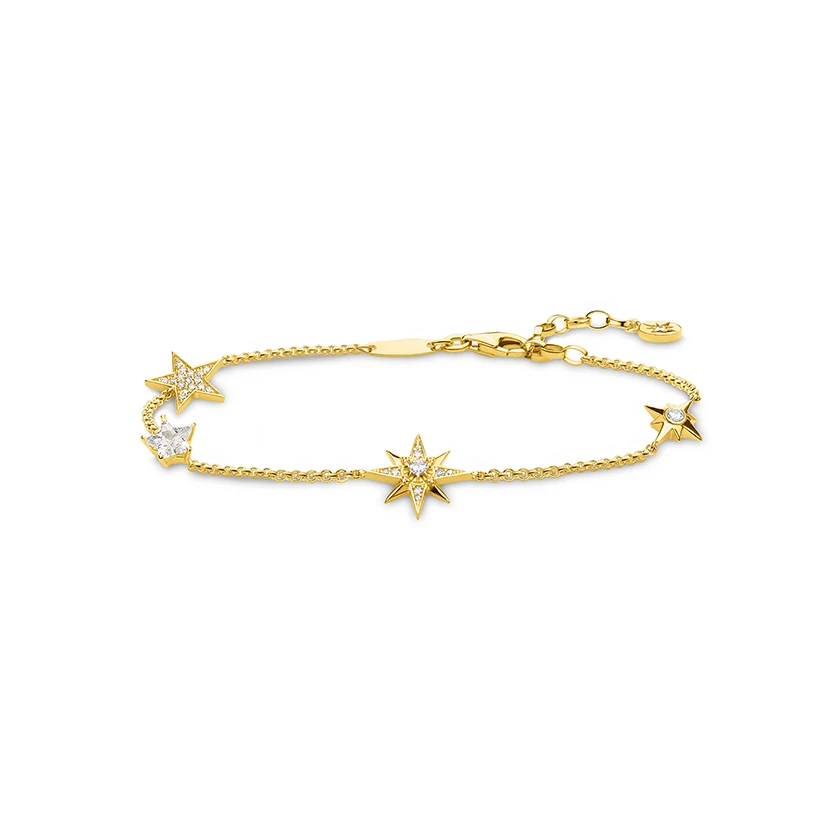 Thomas Sabo arany csillag karkötő - A1916-414-14-L19v