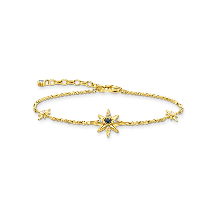 Thomas Sabo csillagos köves karkötő - A2037-959-7-L19V