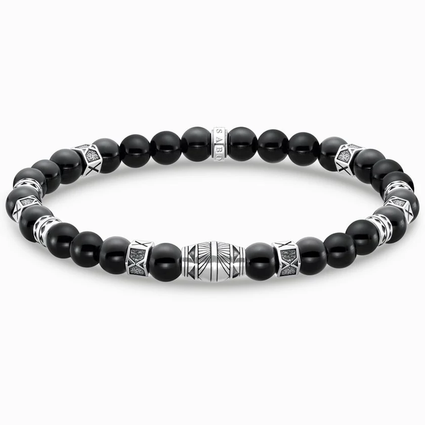 Thomas Sabo ónix karkötő - A2087-507-11-L17