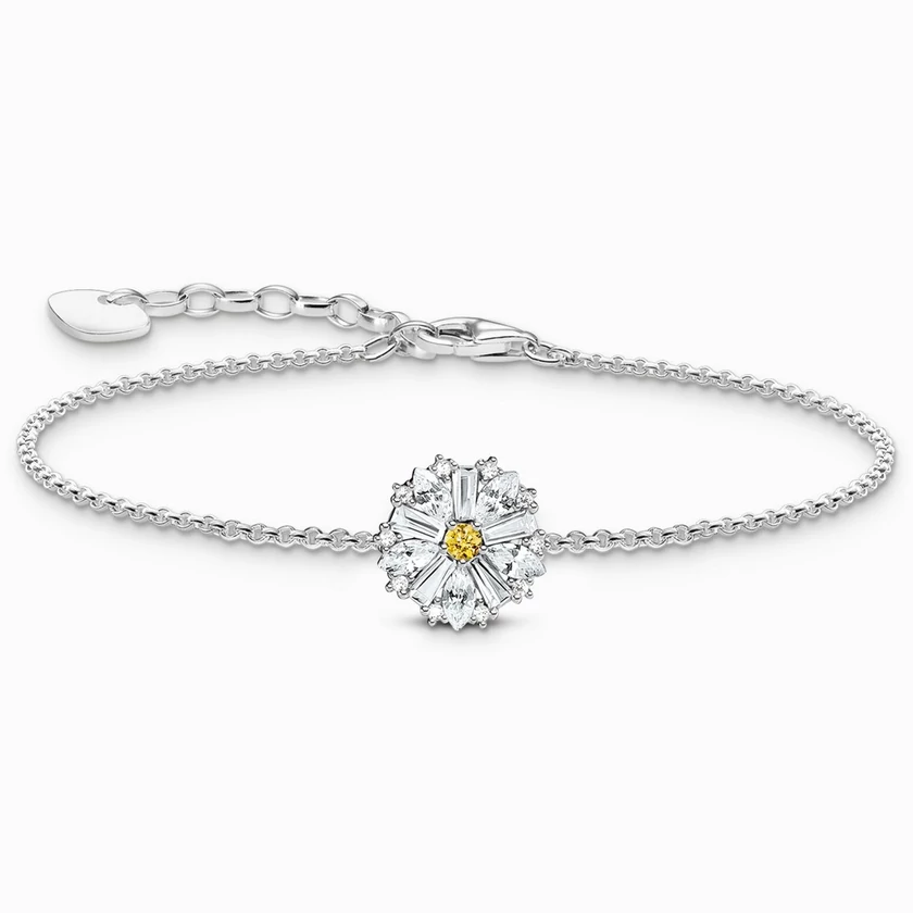 Thomas Sabo ezüst százszorszép karkötő cirkónia kövekkel - A2202-051-4-L19V