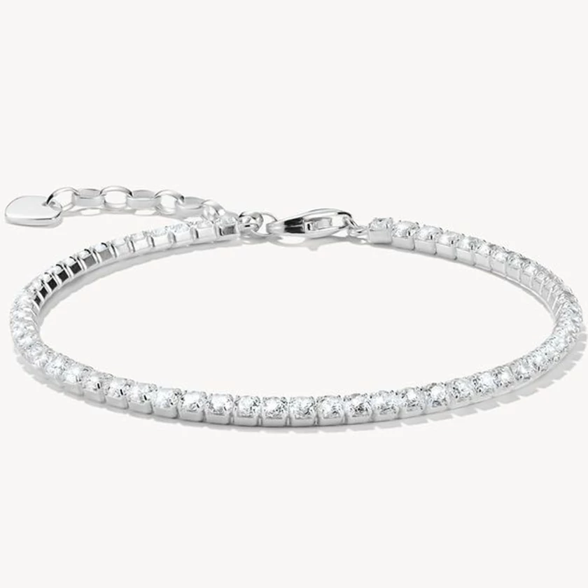 Thomas Sabo áttetsző cirkónia köves női teniszkarkötő - A2209-051-11