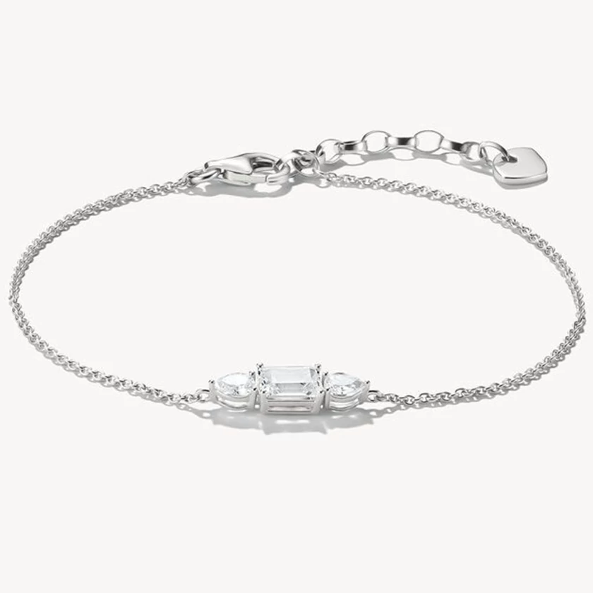 Thomas Sabo ezüst karkötő tripla cirkónia kővel - A2221-051-14