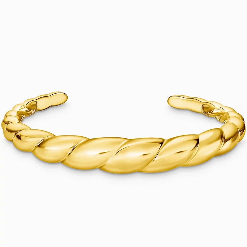 Thomas Sabo sárga arany csavart karperec - AR119-413-39-L16