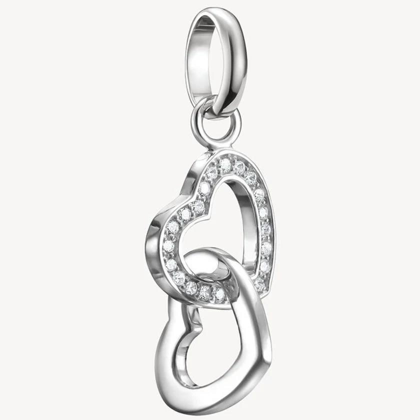 Thomas Sabo Connect összefonódó szívek charm - CC1201-051-14