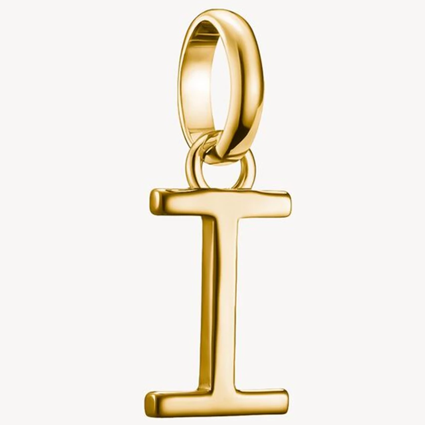 Thomas Sabo Connect sárga arany "I" betű charm - CC1215-413-39