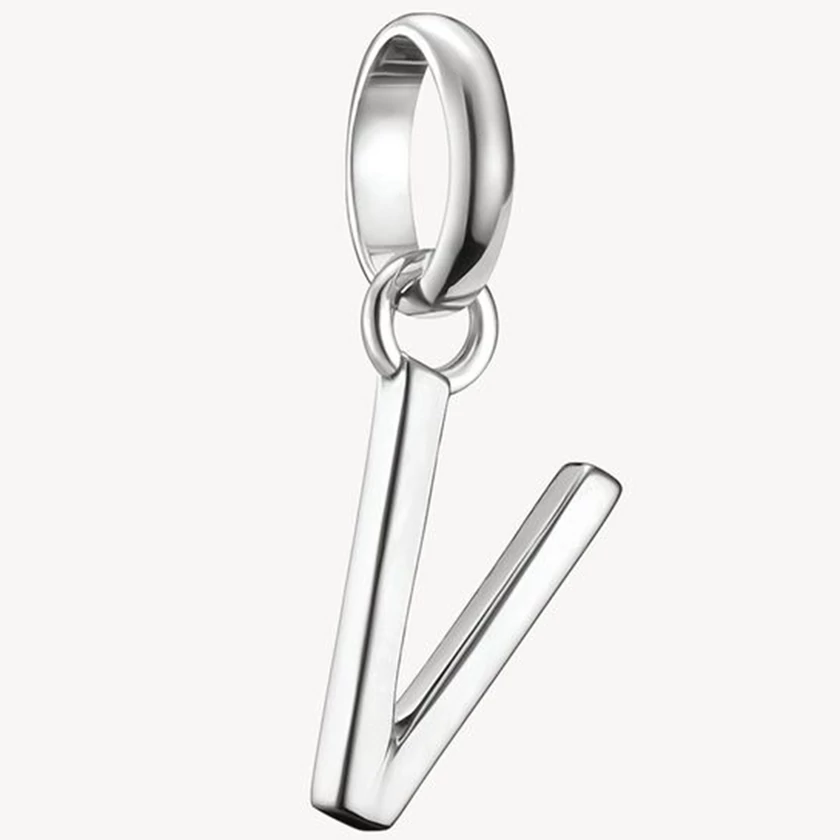 Thomas Sabo Connect ezüst "V" betű charm - CC1228-001-21