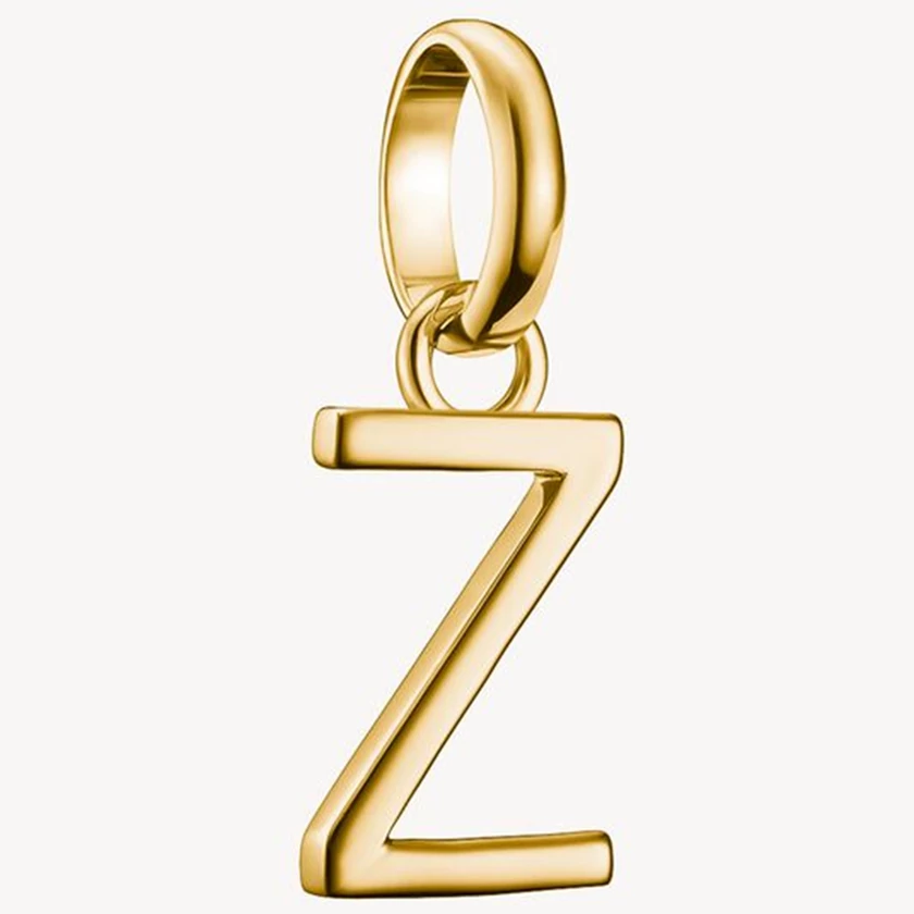 Thomas Sabo Connect sárga arany "Z" betű charm - CC1232-413-39