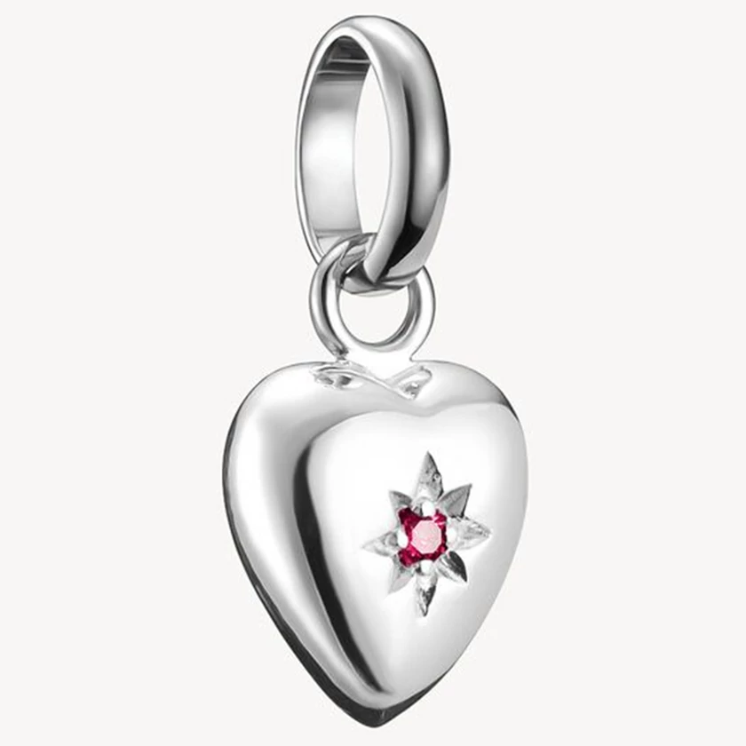 Thomas Sabo Connect ezüst szív csillag charm - CC1234-011-10