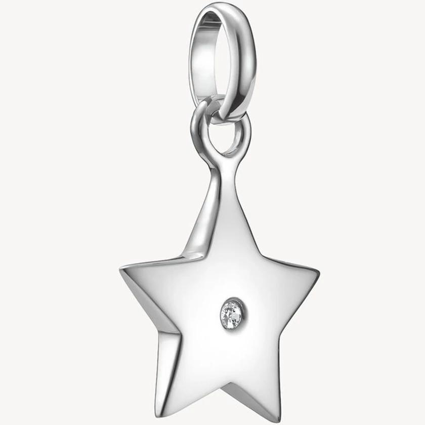 Thomas Sabo Connect cirkónia köves ezüst csillag charm - CC1238-051-14