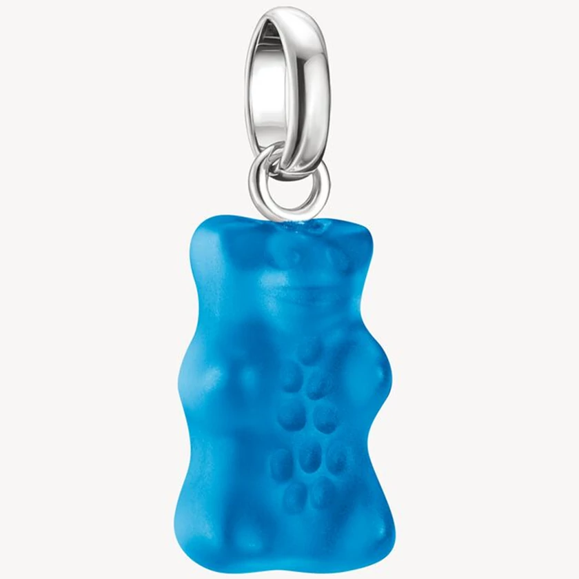 Thomas Sabo X HARIBO Connect kék gumimaci charm - CC1275-017-1