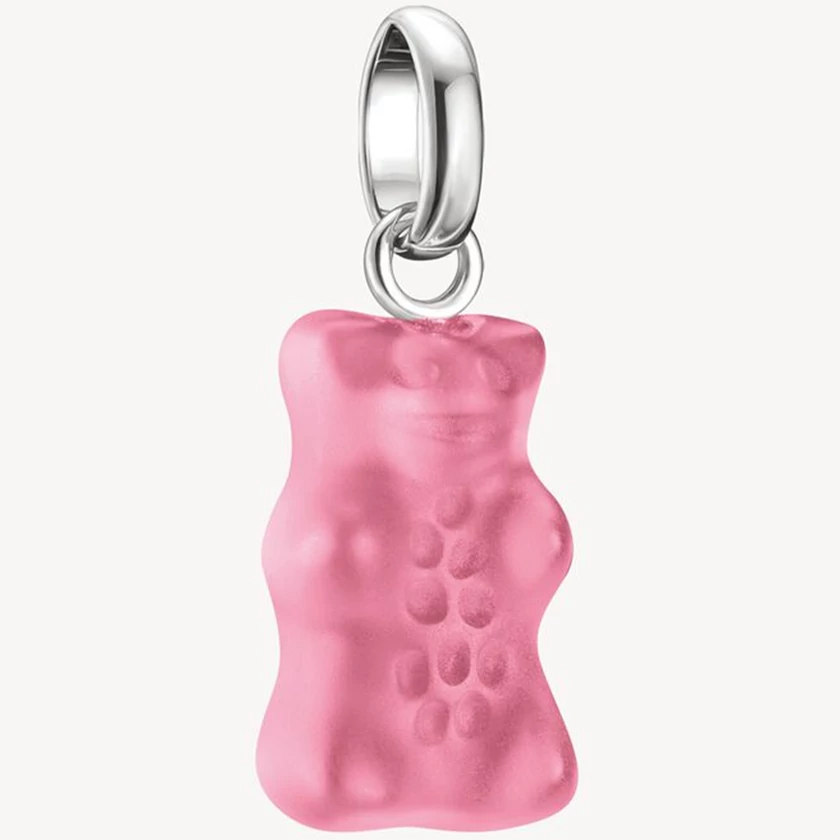 Thomas Sabo X HARIBO Connect rózsaszín gumimaci charm - CC1275-017-9