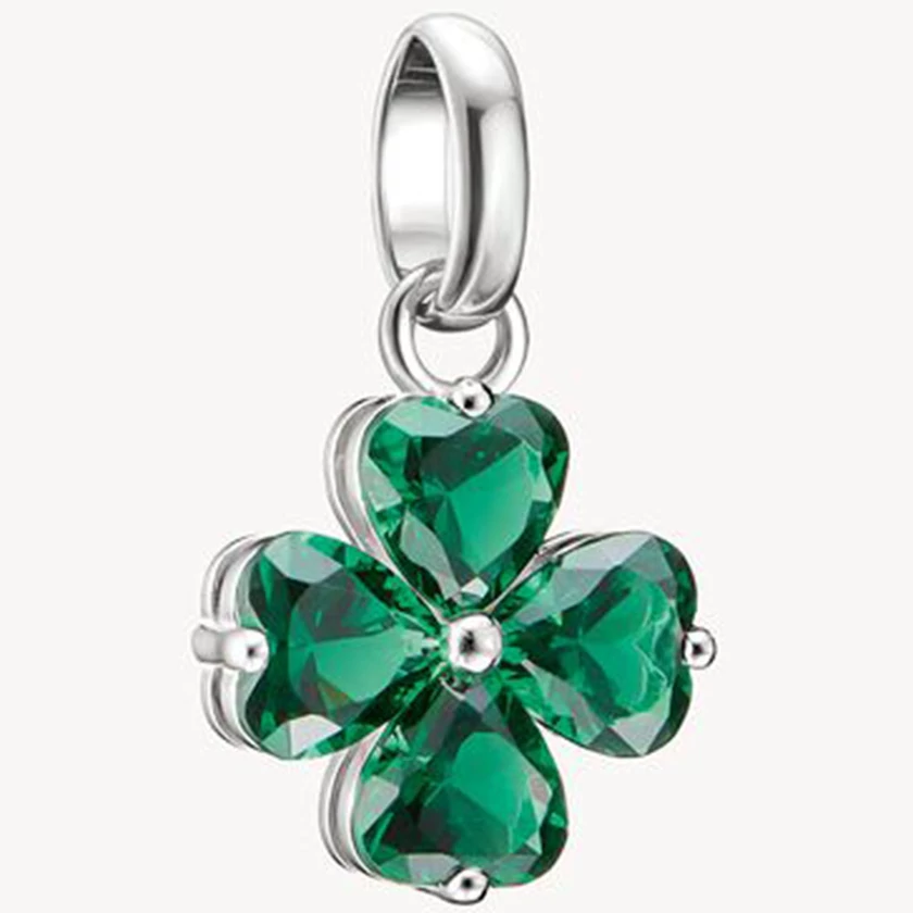 Thomas Sabo zöld négylevelű lóhere charm - CC1326-699-6