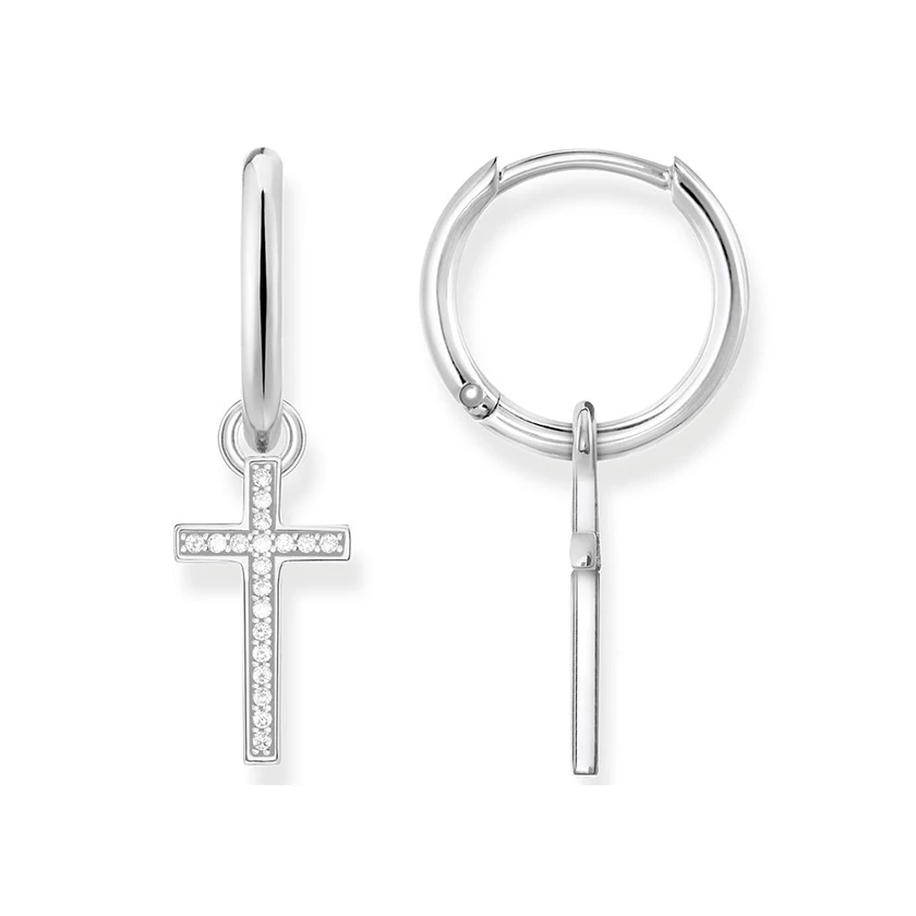 Thomas Sabo kereszt fülbevaló - CR622-051-14