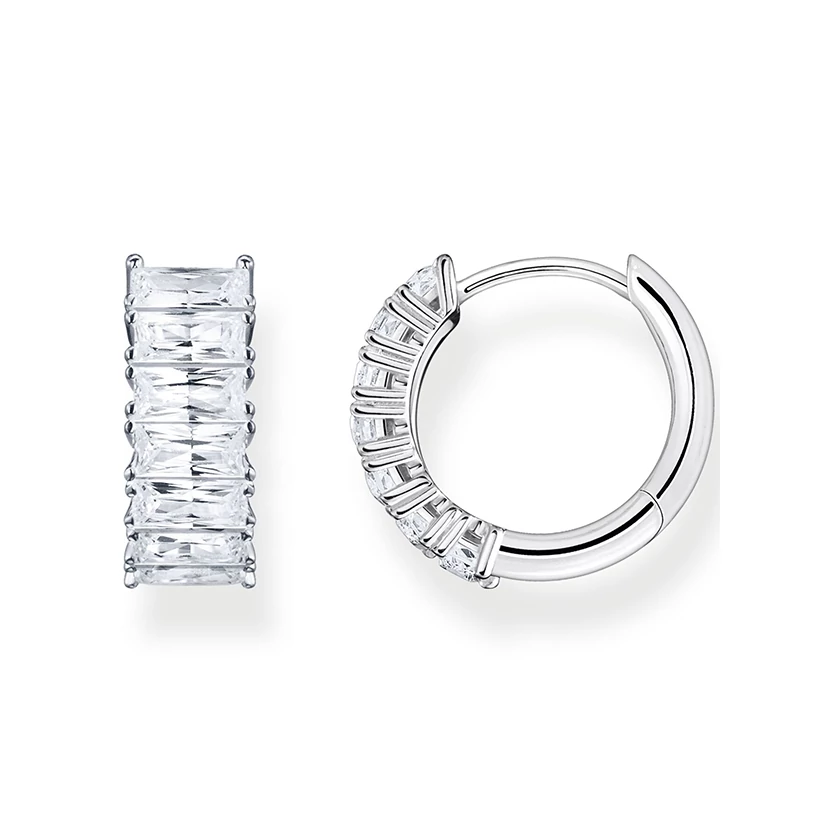 Thomas Sabo pavé karika fülbevaló - CR667-051-14
