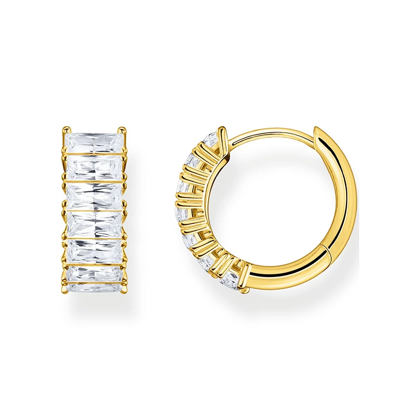 Thomas Sabo pavé karika fülbevaló - CR667-414-14