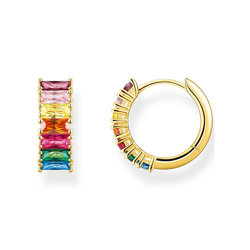 Thomas Sabo karika fülbevaló színes kövekkel - CR667-488-7