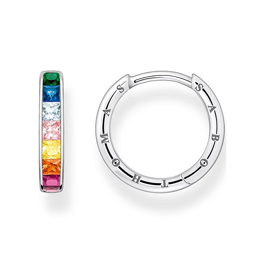 Thomas Sabo karika fülbevaló színes kövekkel - CR668-477-7