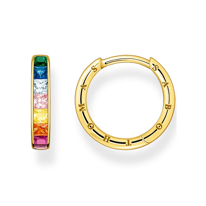 Thomas Sabo karika fülbevaló színes kövekkel - CR668-996-7