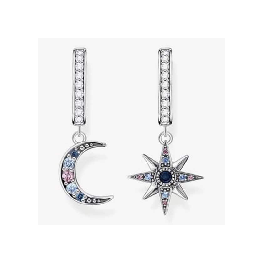 Thomas Sabo csillagos és holdas fülbevaló - CR682-945-7