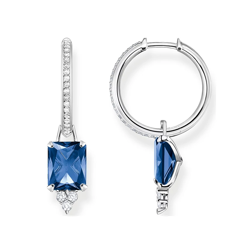 Thomas Sabo kék köves fülbevaló - CR684-166-1