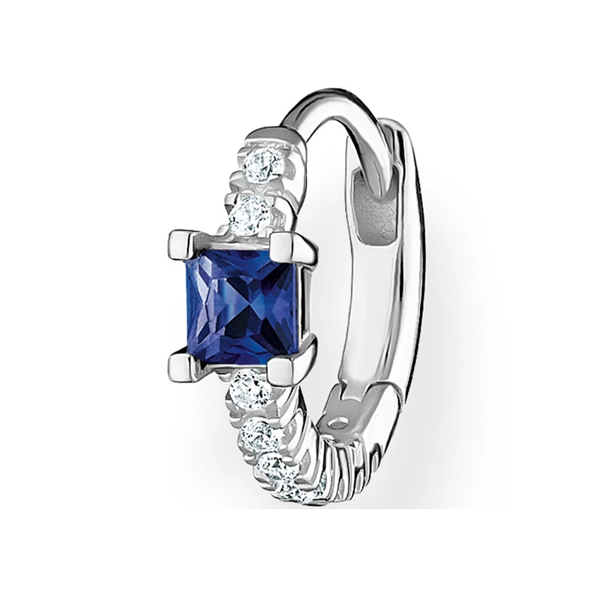 Thomas Sabo kék köves fél pár fülbevaló - CR691-166-7
