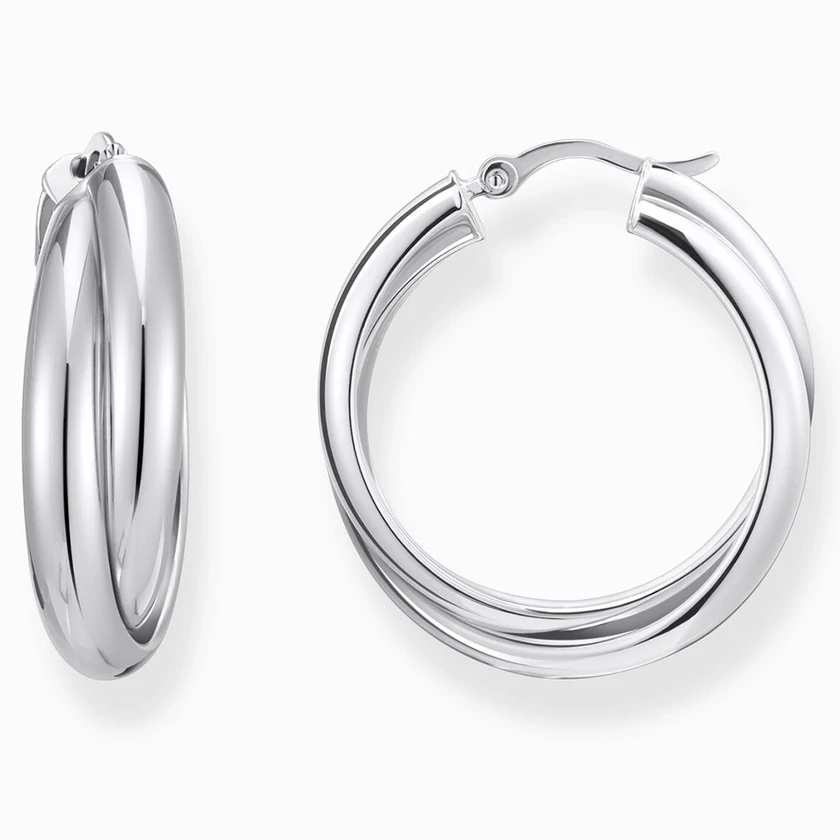 Thomas Sabo ezüst karika fülbevaló - CR738-001-21