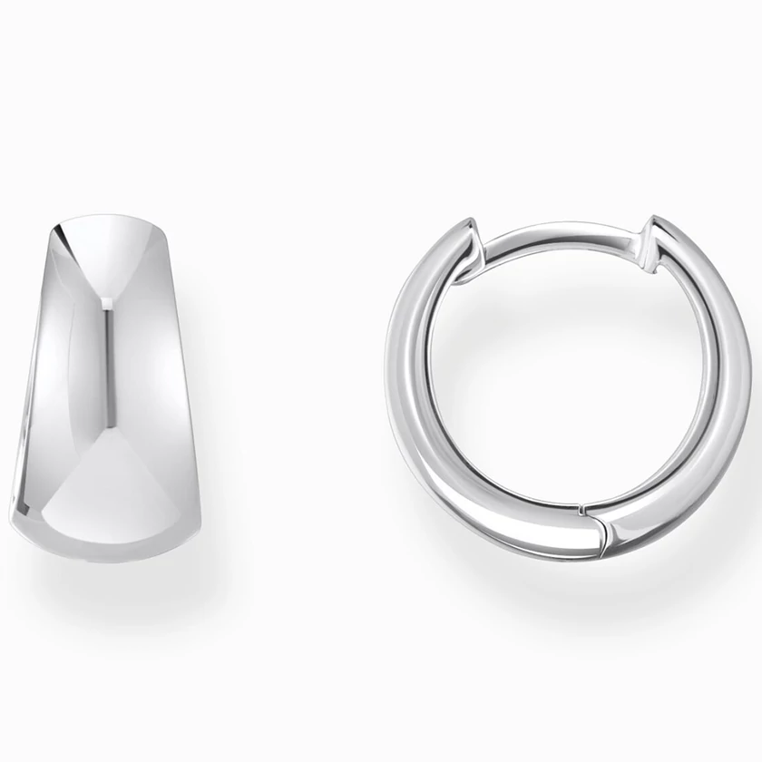 Thomas Sabo ezüst trapéz karika fülbevaló - CR740-001-21