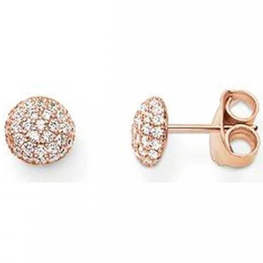 Thomas Sabo rozé arany cirkónia köves fülbevaló - H1810-416-14