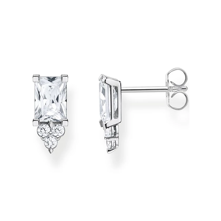 Thomas Sabo fehér köves fülbevaló - H2173-051-14