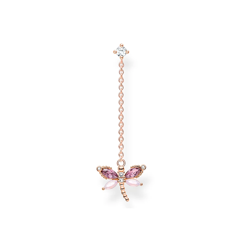Thomas Sabo rozé arany szitrakötő fél pár fülbevaló - H2187-321-7