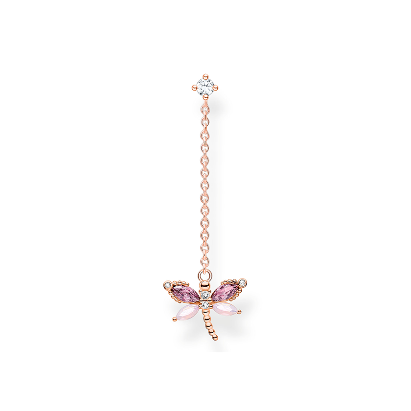Thomas Sabo rozé arany szitrakötő fél pár fülbevaló - H2187-321-7