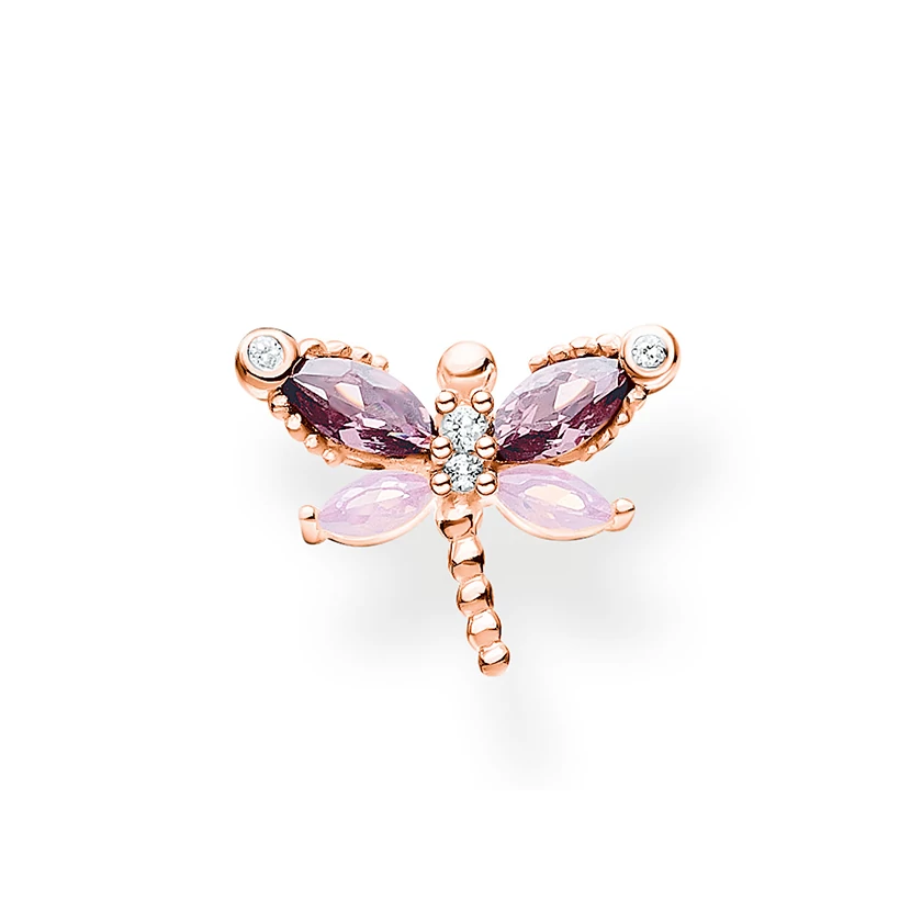 Thomas Sabo rozé arany szitrakötő fél pár fülbevaló - H2188-321-7