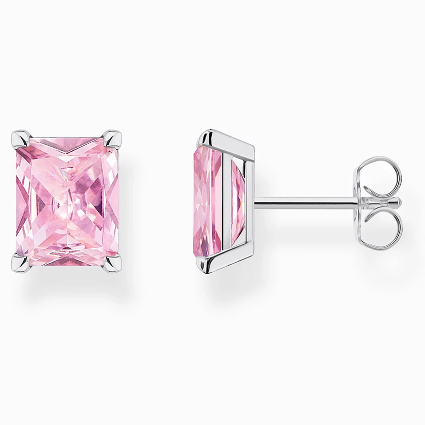 Thomas Sabo rózsaszín köves fülbevaló - H2201-051-9
