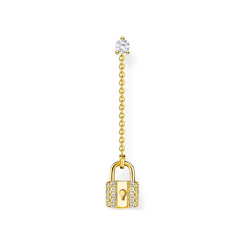 Thomas Sabo arany lakat fél pár fülbevaló - H2213-414-14