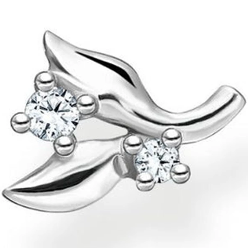 Thomas Sabo ezüst levelek fél pár fülbevaló - H2222-051-14