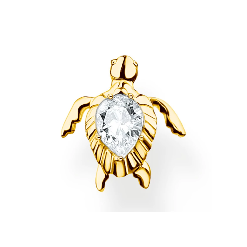 Thomas Sabo teknősbéka fél pár fülbevaló - H2235-414-14