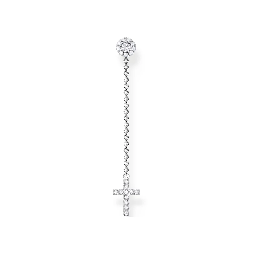 Thomas Sabo keresztes fél pár fülbevaló - H2239-051-14