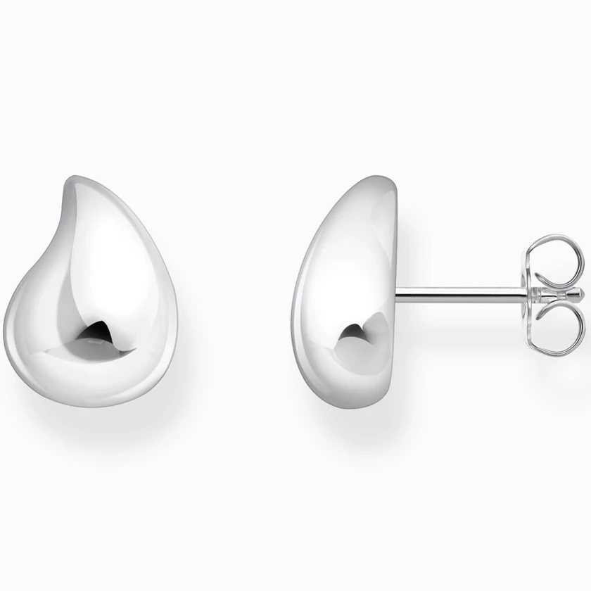 Thomas Sabo ezüst organikus alakú fülbevaló - H2303-001-21