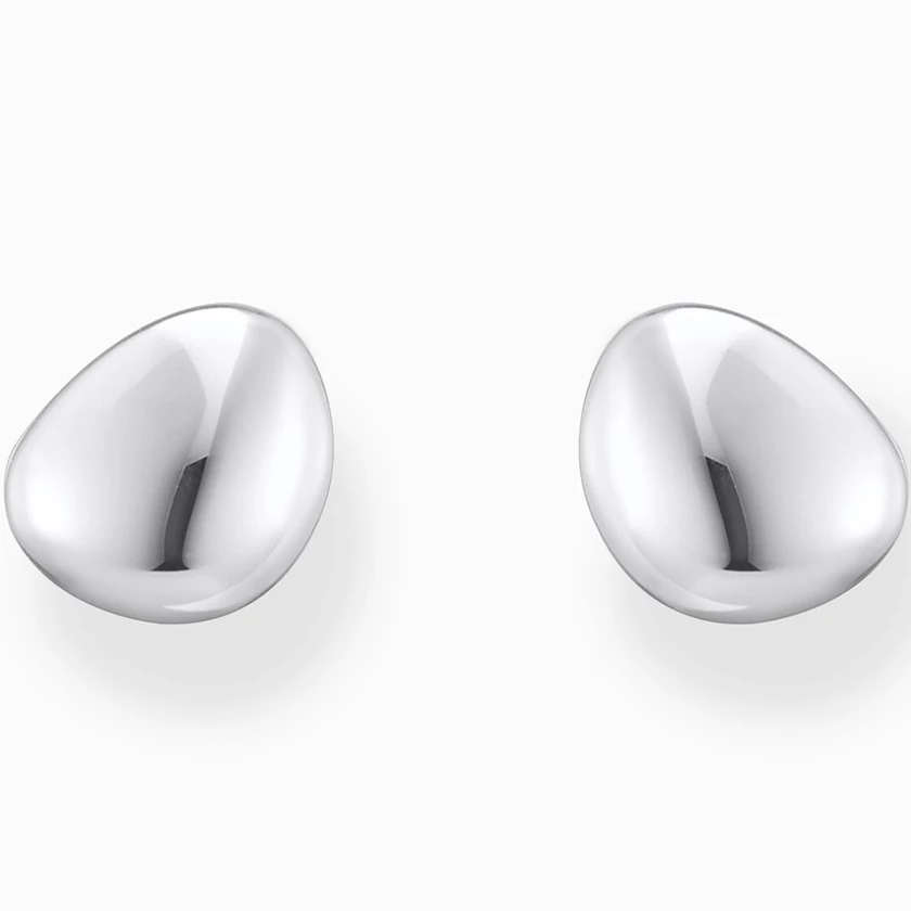 Thomas Sabo ezüst organikus alakú fülbevaló - H2307-001-21