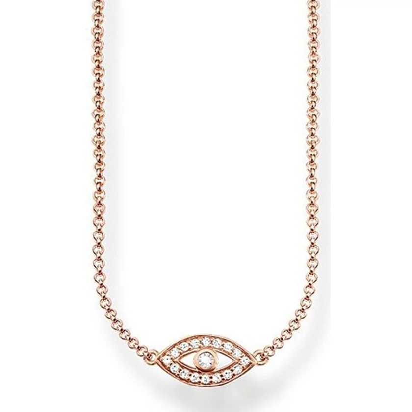 Thomas Sabo Nazal szeme rozé arany nyaklánc - KE1385-416-14-L42