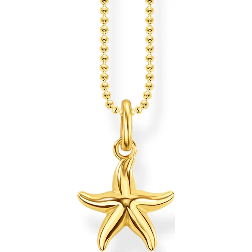 Thomas Sabo tengeri csillag sárga arany nyaklánc - KE1755-413-39-L45