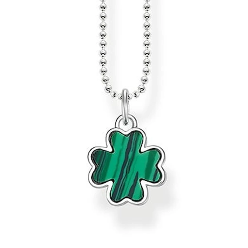 Thomas Sabo zöld négylevelű lóhere medálos ezüst nyaklánc - KE1761-475-6-L45