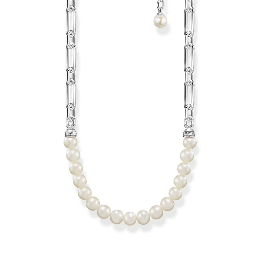 Thomas Sabo fehér gyöngyös nyaklánc - KE2108-082-14-L45V
