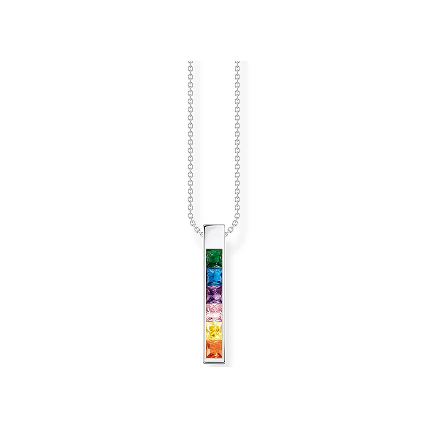 Thomas Sabo nyaklánc színes köves medállal - KE2113-166-7-L45V