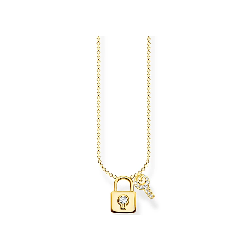 Thomas Sabo arany kulcs & lakat nyaklánc - KE2122-414-14-L45V