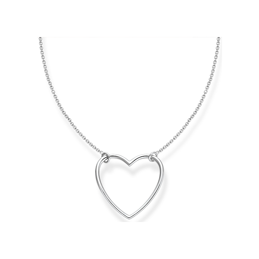 Thomas Sabo ezüst charm tartó szív nyaklánc - KE2138-001-21-L45V