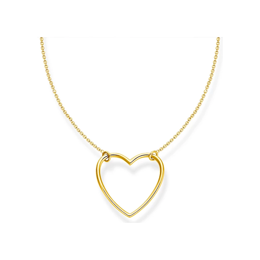 Thomas Sabo arany charm tartó szív nyaklánc - KE2138-413-39-L45V